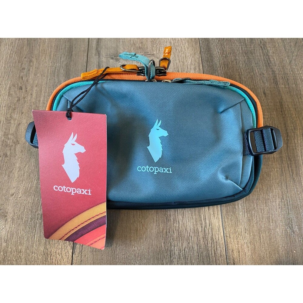 NEW Cotopaxi Allpa X 1.5L Hip Pack Blue Spruce/Abyss Orange Crossbody Sling Bag